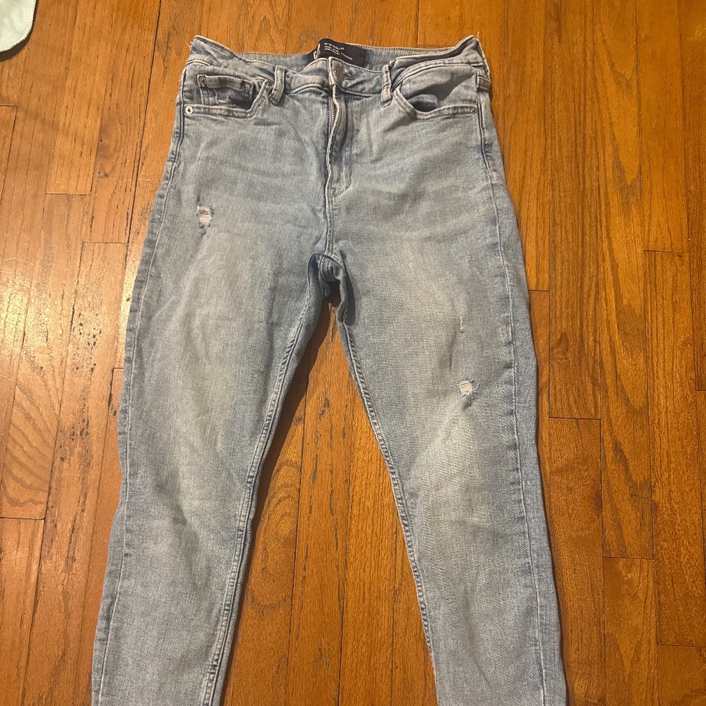 High rise, gap jeans